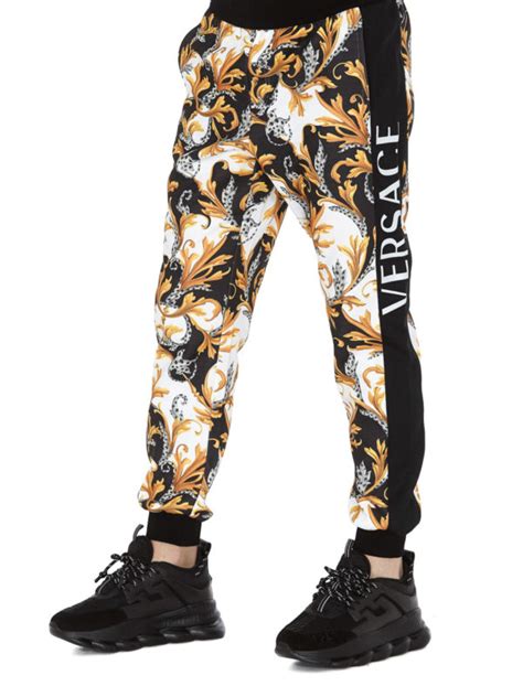 pantaloni tuta versace donna|Pantaloni e jeans Donna .